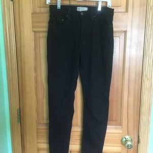 Free People Size 28 Black Skinny Jeans